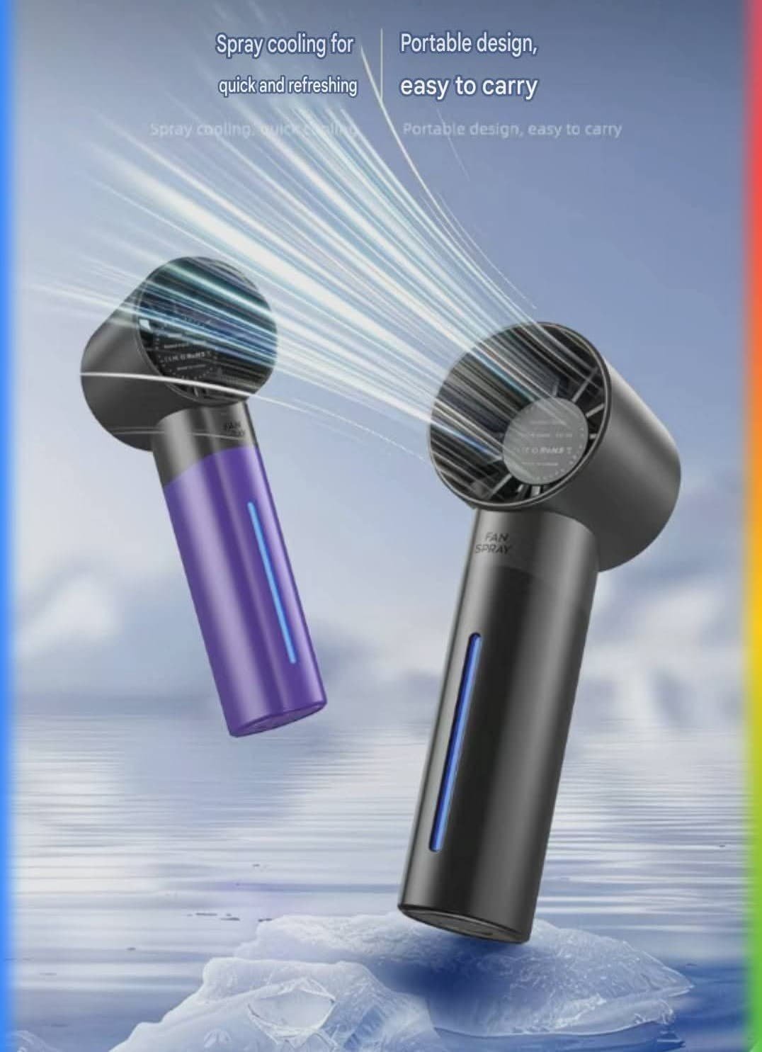 Handheld Water Mist Fan - Image 3