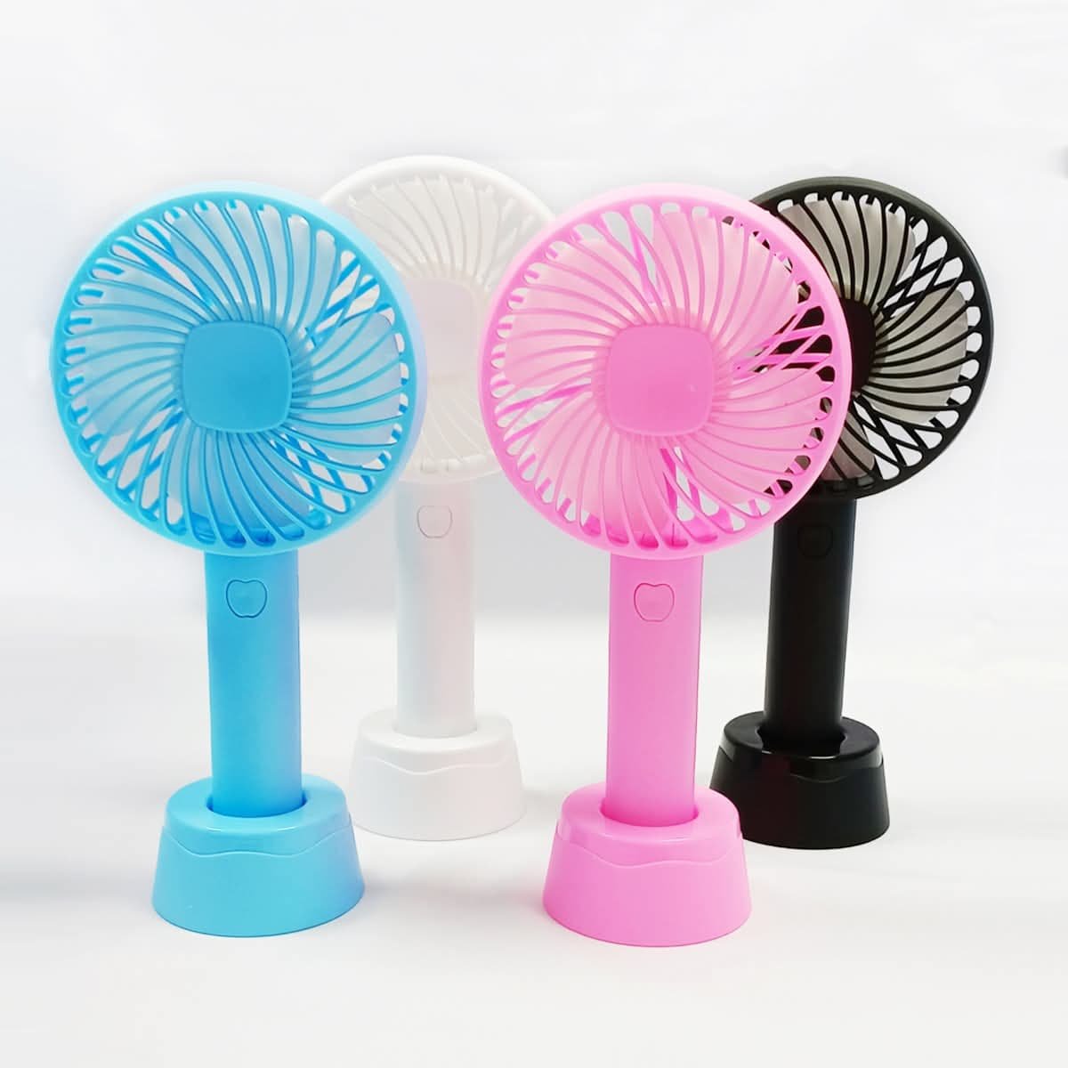 Rechargeable Mini USB Hand Fan Portable Lithium Battery Cooling Fan Adjustable Speed Handheld Fan - Image 2