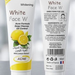 YC Whitening Lemon Extract Acne Face Wash