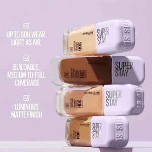 Maybelline New York Super Stay Lumi-Matte Foundation – Long Lasting Full Coverage