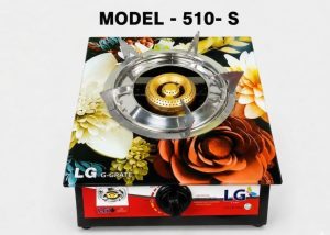 Model 501S Single Burner Tempered Glass Gas Stove