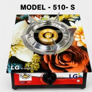 Model 501S Single Burner Tempered Glass Gas Stove